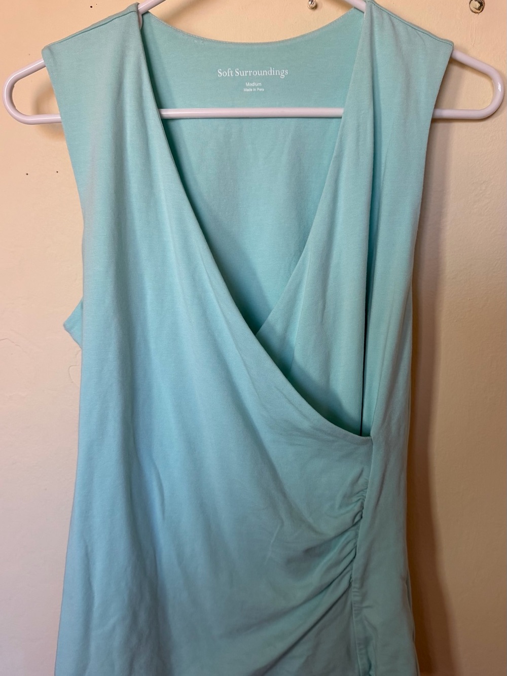 Soft Surroundings Alyssa Knit Sleeveless Tank top - Picture 2 of 8